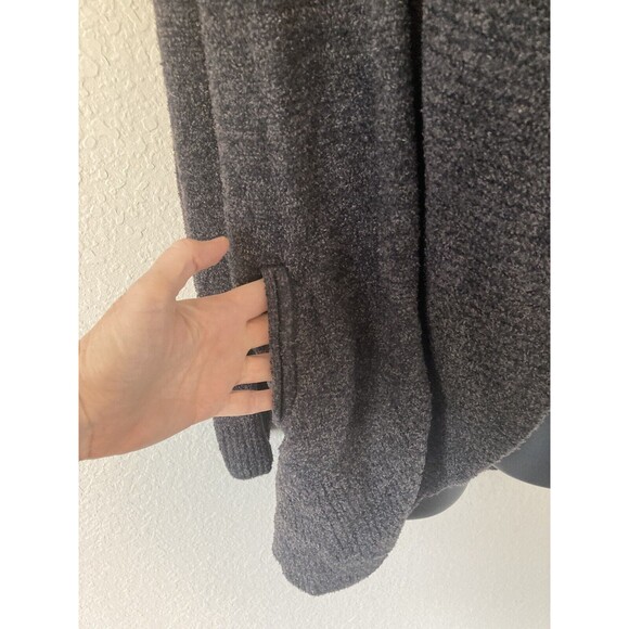 Barefoot Dreams CozyChic Lite Circle Cardigan Style 452 Size XS/S Dark Grey - Picture 4 of 6